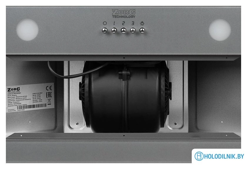 Кухонная вытяжка ZorG Look 52 M (серый)