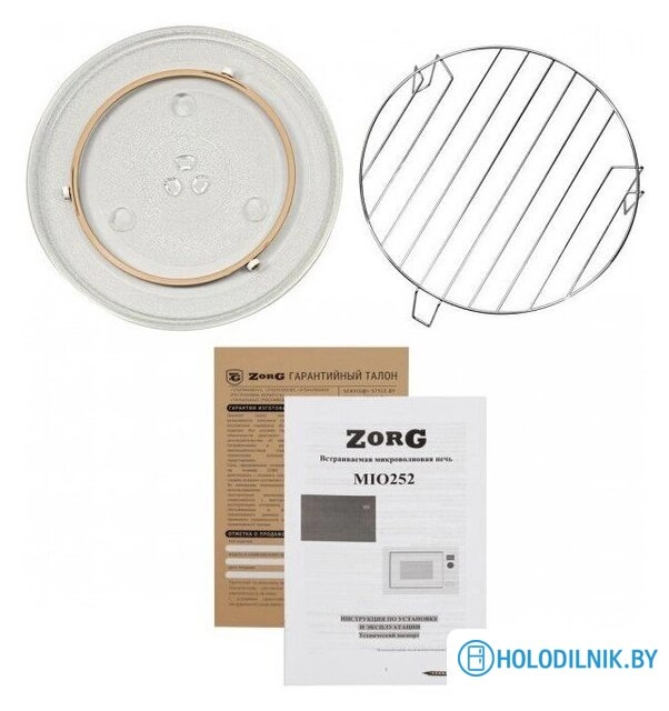 Микроволновая печь ZorG MIO252 S black+gray (черный)