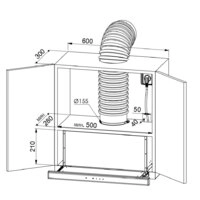 Кухонная вытяжка ZUGEL ZHT652GW
