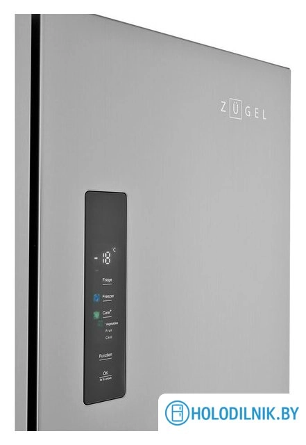 Четырёхдверный холодильник ZUGEL ZRCD430X