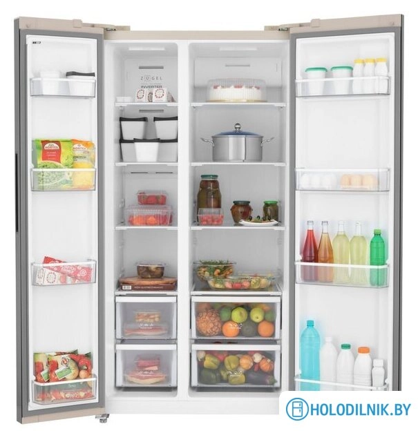 Холодильник side by side ZUGEL ZRSS630C
